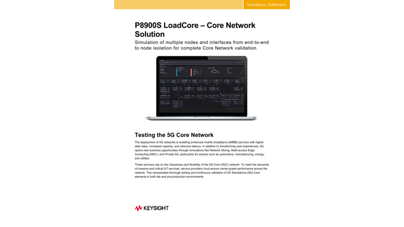 P8900S LoadCore – Core Network Solution